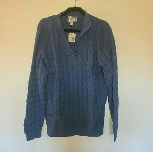 NWT Jos. A. Bank 1905 half zip sweater XL